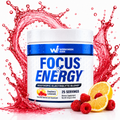 Workweek Edge Focus and Energy Drink Mix raspberry lemonade tub for working professionals